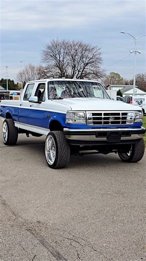 3.3K views · 84 reactions | Ford F250 Classic Pickup Truck Drive By Engine Sound Monroe Auto Swap Meet & Car Show 2025 | Casey Faitel | Facebook