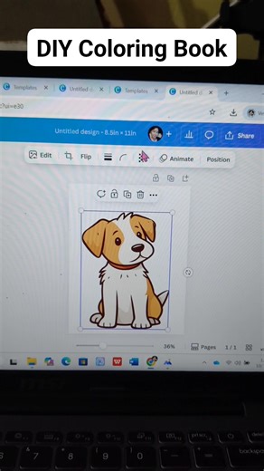 Here's a quick tutorial how to make your own Coloring Book 💚 #tutorial #coloringbook #coloringpages #canvadesign #teacherBren | TeachBren TV