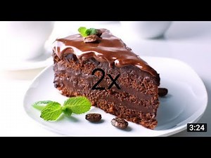 How To Basic - How to make an Eggless Cake (2x Speed)