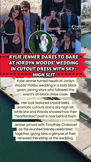 ✨ Kylie Jenner Stuns at Jordyn Woods' Wedding ✨