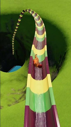 I Totally Freaked Out on This Crazy Water Slide! 😱💦 / Planet Coaster 2