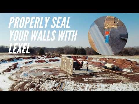 Using Lexel to Properly Seal Walls | Tips for Building BETTER