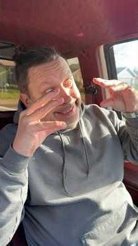I’m changing the rearview mirror in my old truck because I don’t like the shape. DIY auto repair.