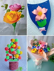 423K views · 10K reactions | Beautiful DIY Flower Bouquet Craft Ideas :) | Quilling Made Easy | Facebook