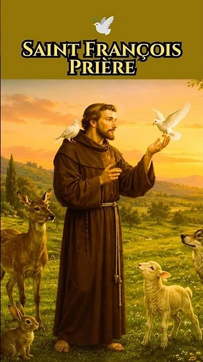 Saint François 🕊️ Prière
