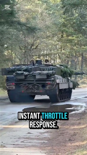 “Leopard 2A7 Unleashed 🐆 Germany’s Smart Tank Dominates Forest Terrain!” #tank #technology #military