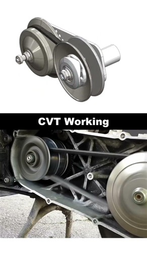 How a CVT Works: Mechanical Transmission Explained #shortsyoutube
