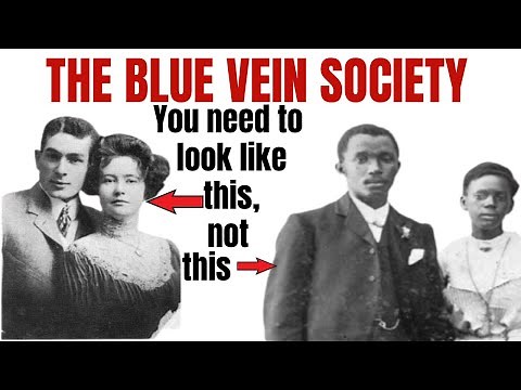 The Blue Vein Society: Light Skinned Blacks ONLY-No Dark Skins Allowed | Reconstruction Era Colorism