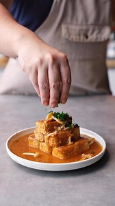 📝 Comment “crispy tau kwa” to get the full recipe! Fried Tau Kwa coated in a rich gravy 🤤 This protein-packed dish is delicious and easy to make! #tofu #tofurecipes #easyrecipe #vegetarianfood | The Meatmen Channel