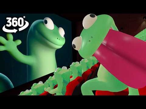 Tom Lizard in Cinema Hall ! | 360° VR Animation