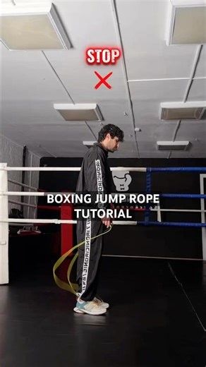 Boxing jump rope tutorial ✔️ #boxing #boxingtraining #boxingcoach #boxer #jumprope