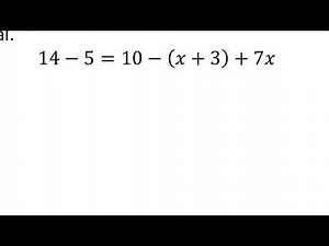 Solving Multi-Step Equations: Distribution and Combining Like Terms
