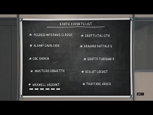 GTA Online Exotic Exports Location: Maxwell Vagrant