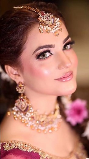 🔥 Top Trending Bridal Makeup Look 2025 👑 | #beautysalon #bridalmakeup #wedding #makeup #shorts