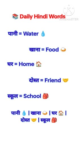 Learn Hindi in 20 Seconds 🚀#shorts
