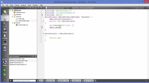 Qt Tutorials For Beginners 21 - QDir