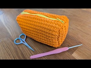 Pencil case | crochet tutorial
