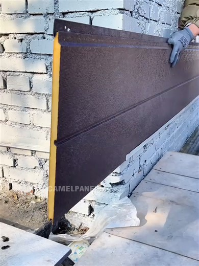 Install metal carving panel like a pro?Short,actionable guide for a long-lasting,stylish finish.#camelpanel #sandwichpanel #metalsiding