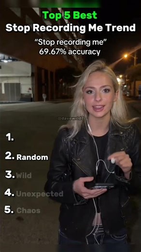 Top 5 BEST “Stop Recording Me” Trend