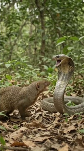 King Cobra vs Mongoose 🐍 | The Wrong Enemy! 😱 | Wildlife Battle