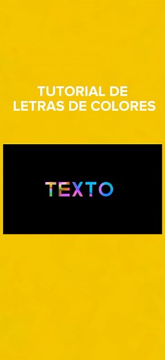 Cómo hacer letras de colores en CapCut