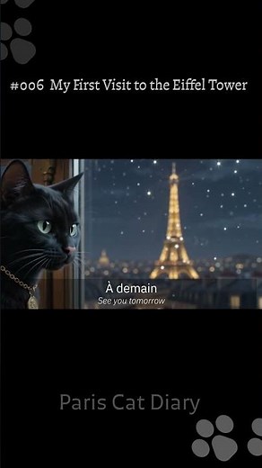 À demain. 👋🐈‍⬛ | French Phrase of the Day