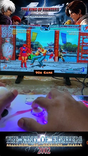 Shermie vs Terry Bogard — This Fight Was INSANE 😳 #kof2002 #retrogaming #gamingshorts #gaming #snk