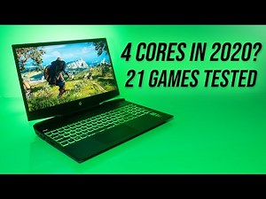 HP Pavilion 15 Game Testing - Gaming On 4 Cores In Late 2020?