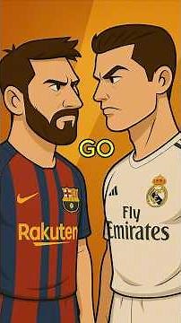 🎤 Ronaldo vs Messi 🔥Rap Battle🔥Who’s the Real GOAT?#barca #realmadrid #elclasico #ronaldo #messi
