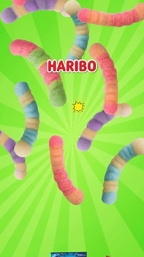 4.2K views | The new HARIBO range is out now! Taste the Z!NG with Fruity Wormies and nibble your way through three fruity-sour flavour combinations: cola/peach-passionfruit, orange/apricot and apple/cherry. Find them in the confectionery aisle today. | Haribo Australia | Facebook