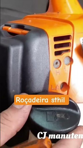 Adjusting the Stihl FS120 brushcutter #HomeMechanics #Smartphone #Tools #UncomplicatedMechanics