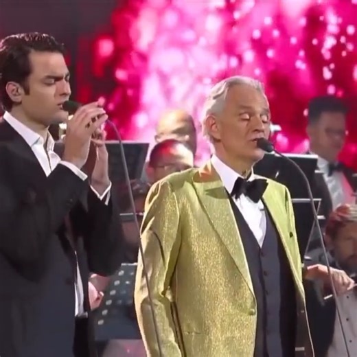 Matteo Bocelli & father Andrea Bocelli singing together! 🥰🎙️ PERFECT SYMPHONY 🎵🎶💞👩‍❤️‍💋‍👨🎶 | Enjoy Music and Arts