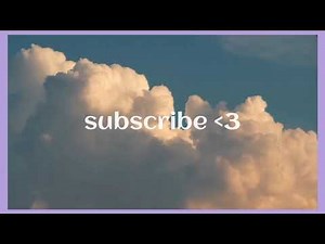 AESTHETIC SKY INTRO TEMPLATE 2021 | NO TEXT