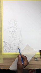 1.4K views · 202 reactions | Working on this drawing project while I build drafting table for my next original drawing, "faiith or fail". | Faim Arts | Facebook