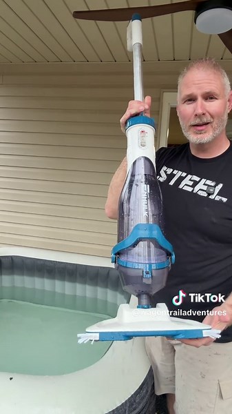 Cordless Pool Vacuum for Above Ground Pools Powerful Suction Handheld Pool Cleaner #TikTokshopCreatorPicks #TikTokShopStockUp #PoolVacuum #PoolCleaning #PoolTools