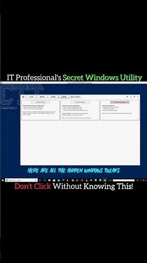 This One Command Can Transform Windows 😱⚡ | Chris Titus Windows Tool