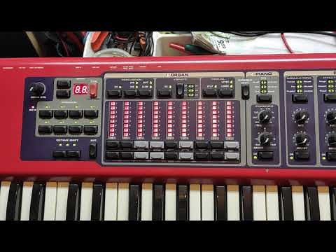 NORD ELECTRO 2, allways start on test Mode.