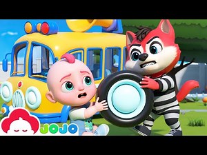 ¡Oh, no! Autobús perdió rueda | Canciones Infantiles - Bebé JoJo en Español