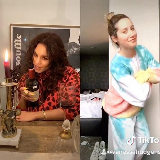 🔮Vanessa Hudgens🔮 on Instagram: "Well. It’s come to this. Lol @ashleytisdale maybe I start getting into tik tok? Username is vanessahudgens not vanessahudgens0 okay byeeee"