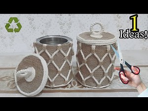 ✨♻️ Before Throwing Away Cans, Watch This | A Cheap & Creative Tea and Coffee Organizer ☕