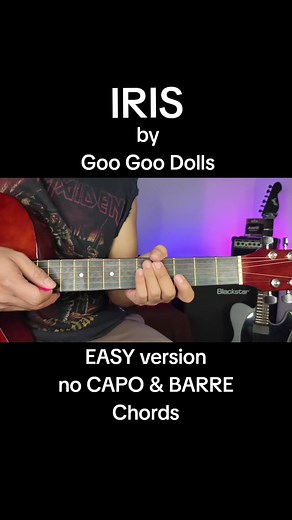 Learn to Play IRIS by Goo Goo Dolls on Guitar - Easy Tutorial