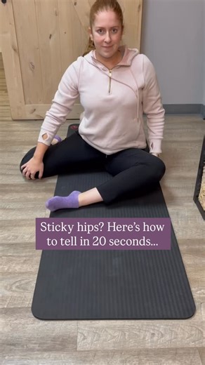 Watch as we walk you through 3 simple hip mobility tests to check your external rotation and overall range of motion. ✨In an ideal scenario, your leg should rest close to the floor with minimal gap during each test. Excess space can be a sign of restricted hip mobility.✨ Limited hip motion doesn’t just stay in the hips… it can show up in your squat, lunges, sitting cross-legged, pelvic alignment, and even low back tension or discomfort. 👇 Comment “pass” or “needs work” and let us know how you d