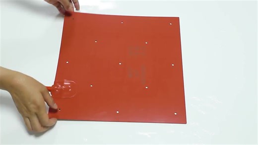 Custom Flexible Silicone Rubber Heating Pad Silicone Heating Blanket Silicone Heater Mat  for Industrial Equipment