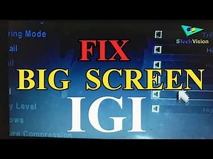 Fix Big Screen Display for old application. IGI IGI2