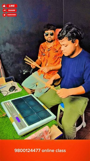 MY STUDENT NEW PATTERN PLAY 🤗#roland #music #drums #octapadclases #viral #bollywoodpatch