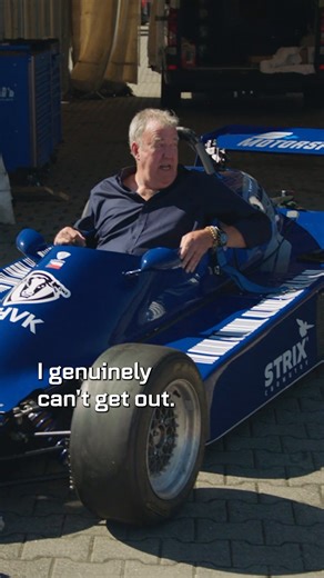 Jeremy Clarkson Gets Stuck in His Car: Hilarious Moment