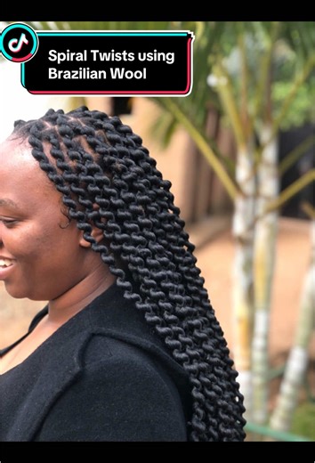 Spiral Twists with Brazilian Wool Tutorial