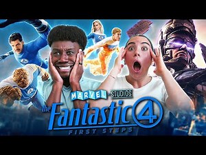 We Watched THE FANTASTIC FOUR: FIRST STEPS For The First Time (Movie Reaction)
