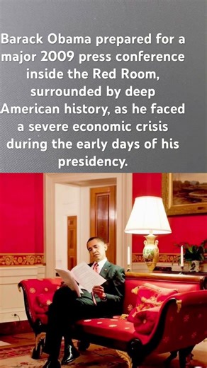 Obama’s Quiet Moment Inside a Historic White House Room 🇺🇸