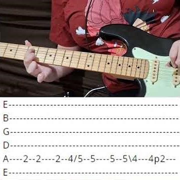 The Rolling Stones Satisfaction Riff Cover Easy Guitar #Satisfaction #guitar #rollingstones #shorts